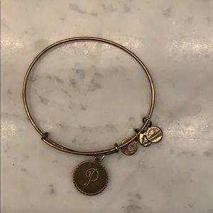 Alex and ani P bracelet
